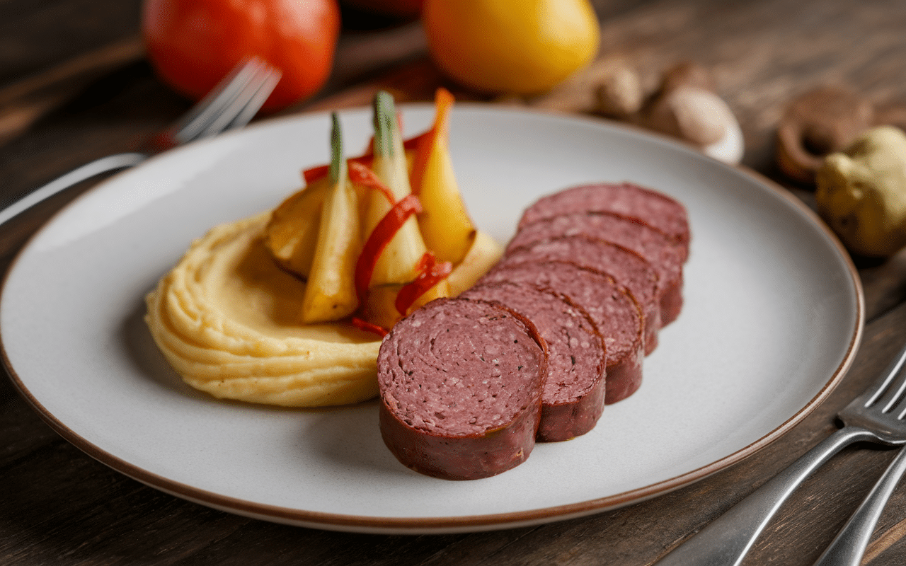 Accompagnements cuisson du boudin noir au four