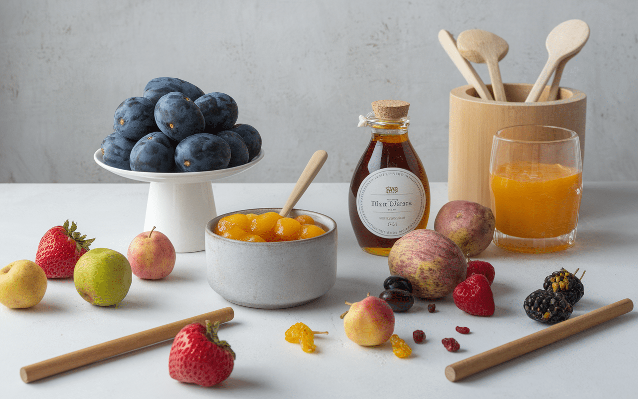 Dattes et édulcorants muffin sans sucre en composition