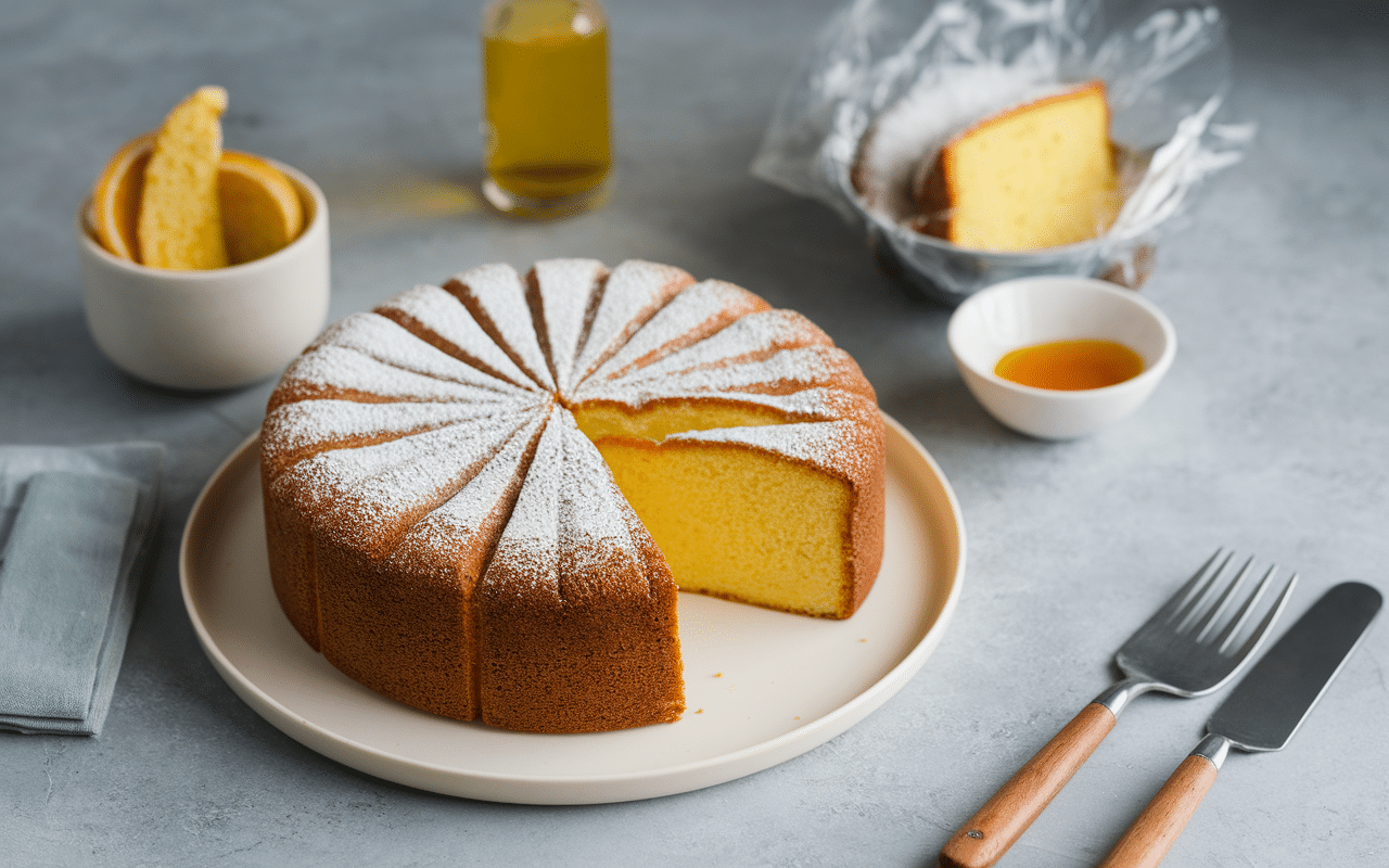 conservation gâteau yaourt parts emballées hermétique