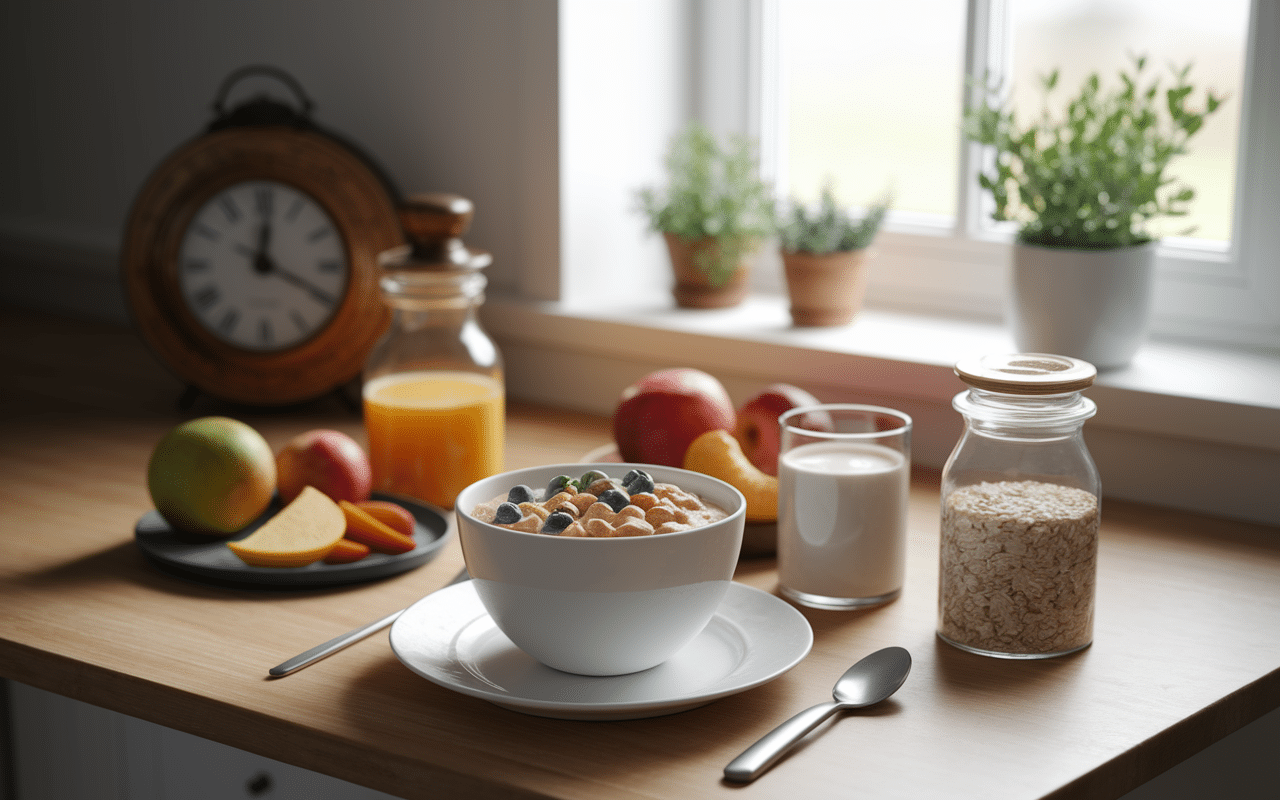 flocon d avoine yaourt miel matin recette