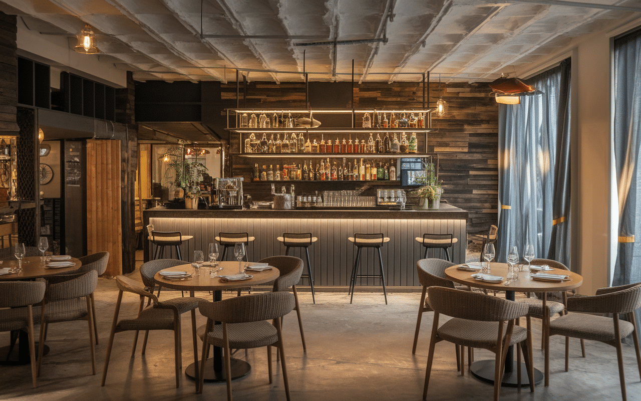 new rabana restaurant decor moderne authenticite innovation