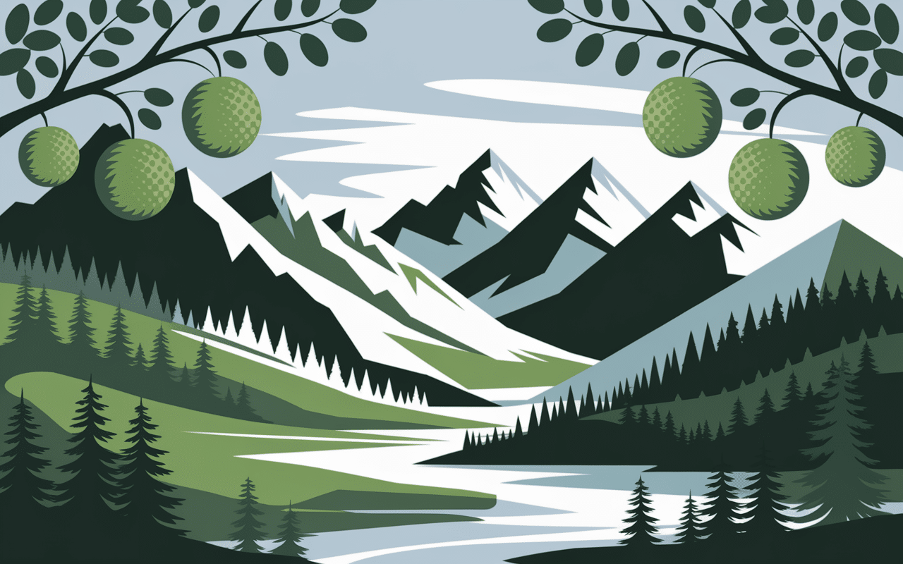 Illustration chirimoya origines vallees andines