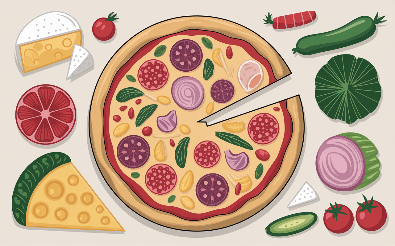 Évolution et ingrédients typiques de la pizza campione italienne