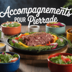 pierrade accompagnement bols variés table