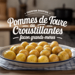 Pommes de terre au four croustillantes façon grands-mères en plat doré