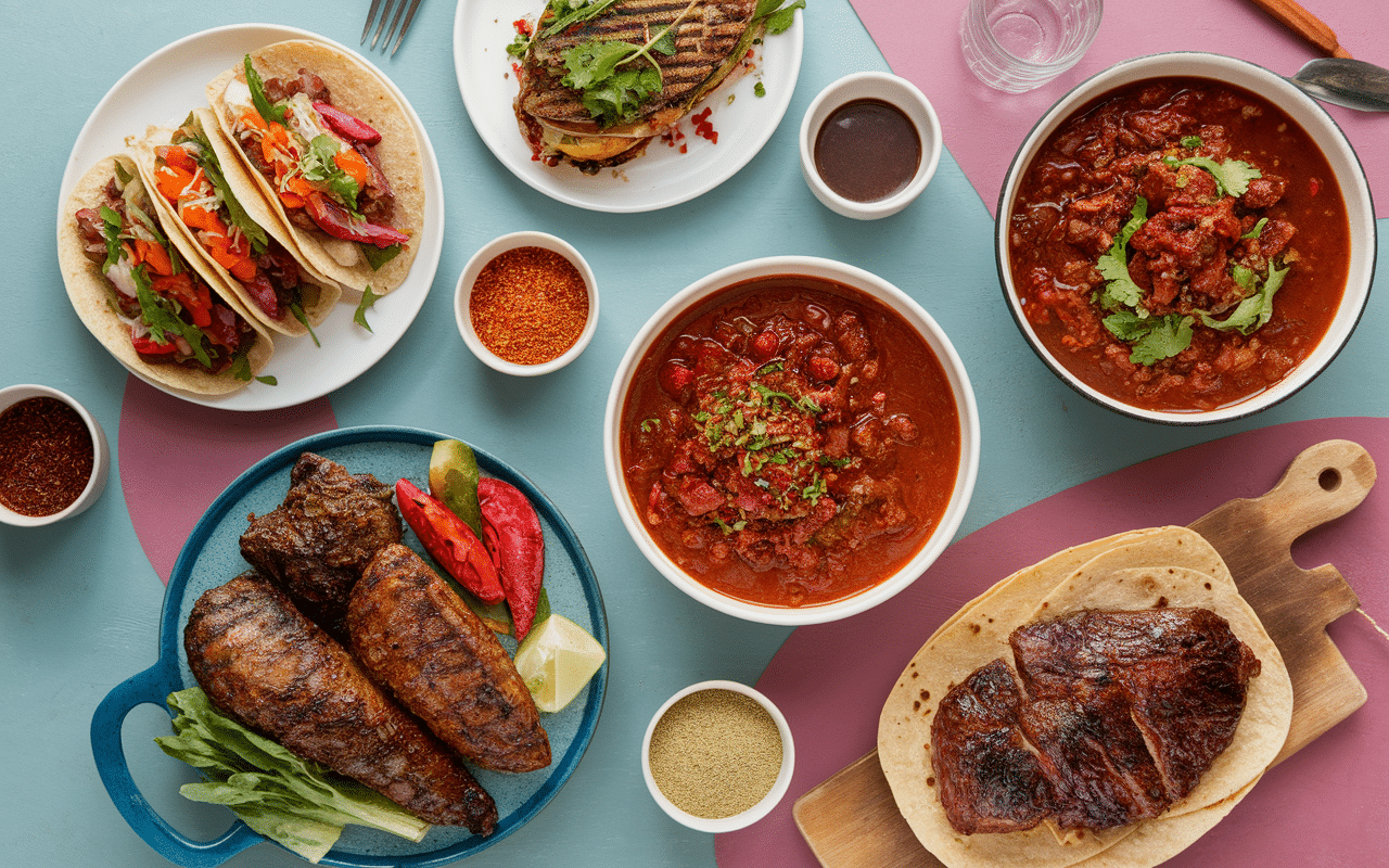 plats cuisinés avec poudre chili