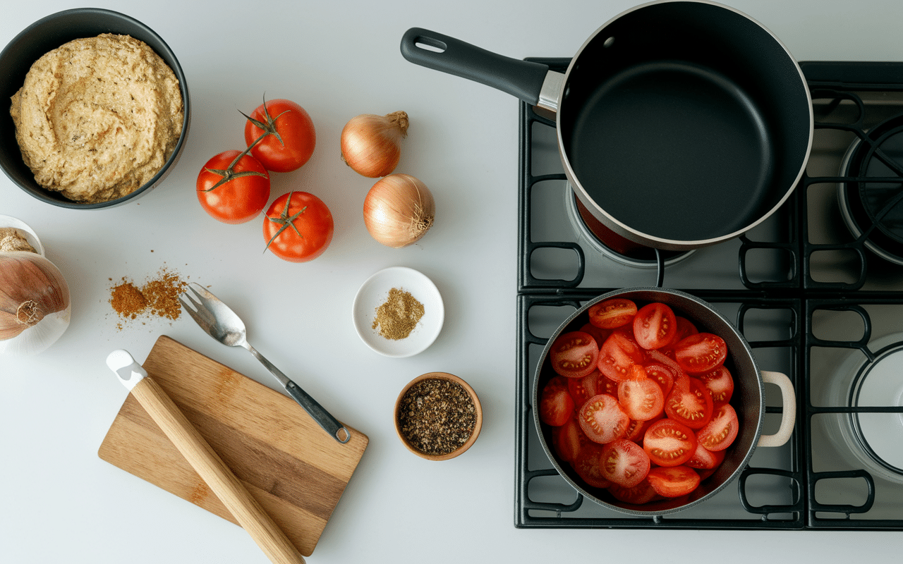 Ingrédients cuisine pour sauce dakatine maison