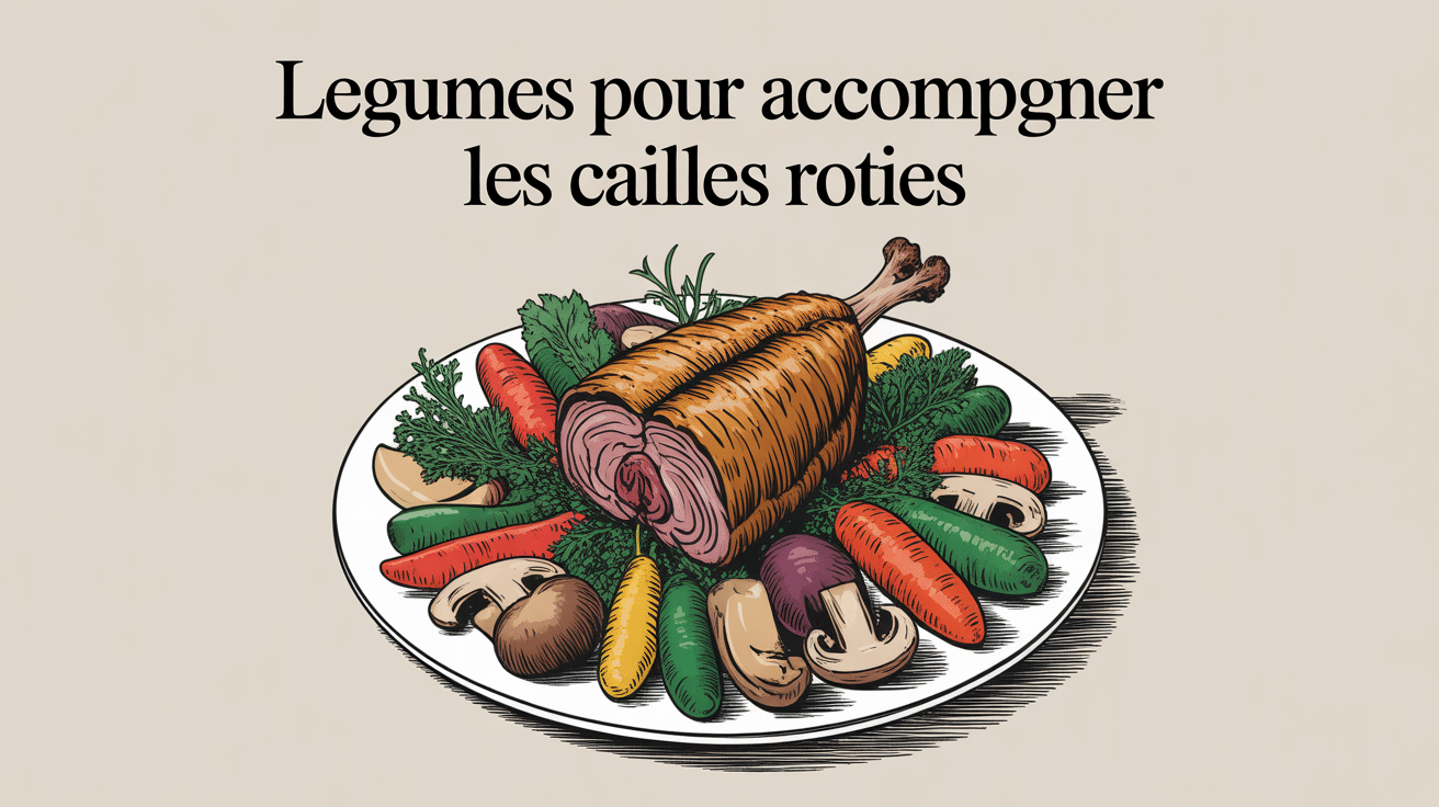 Quels légumes pour accompagner les cailles rôties en assiette garnie
