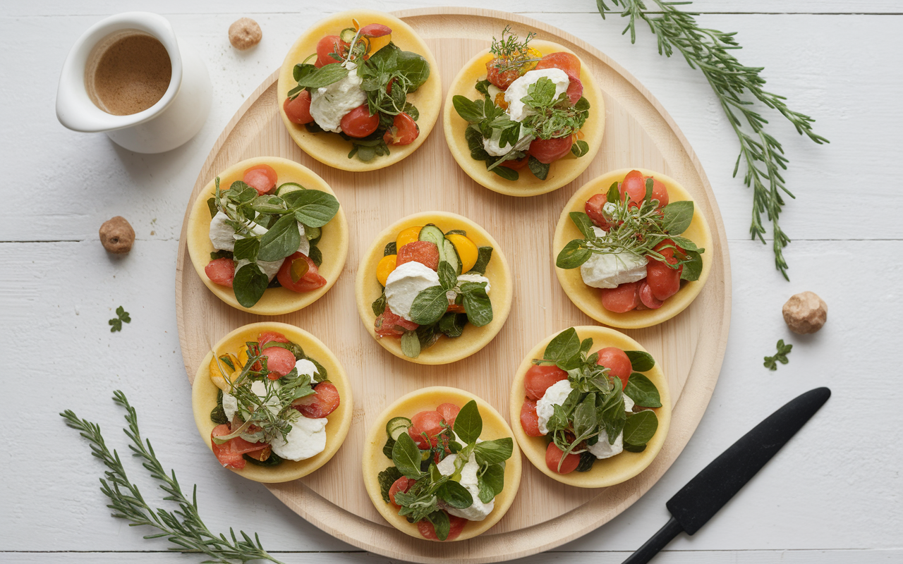 Tartelettes individuelles recette salée avec pâte sablée toute prête