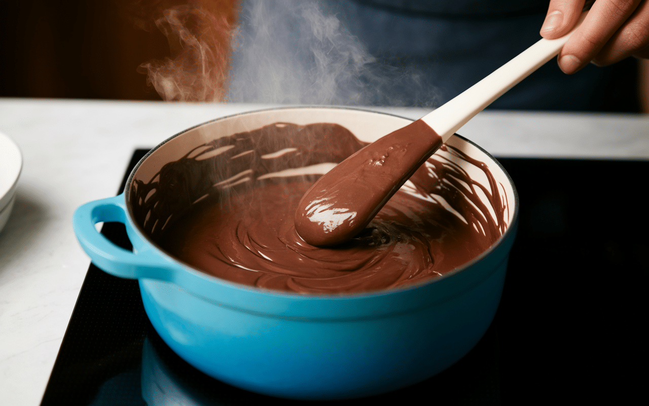 préparation ganache recette truffe chocolat