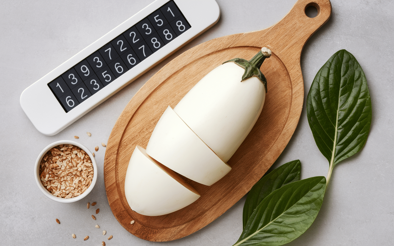 tranches aubergine blanche conseils recettes aubergine blanche