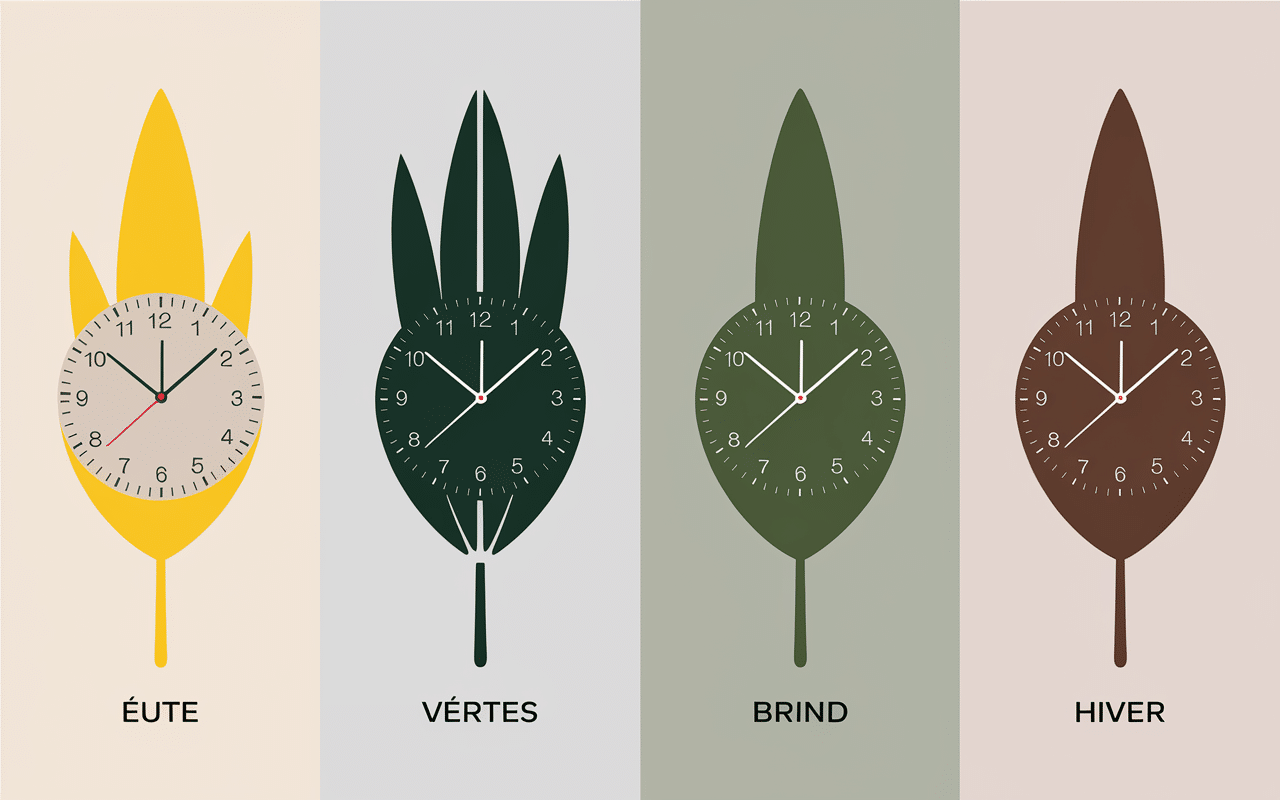 Calendrier saisons poires saison