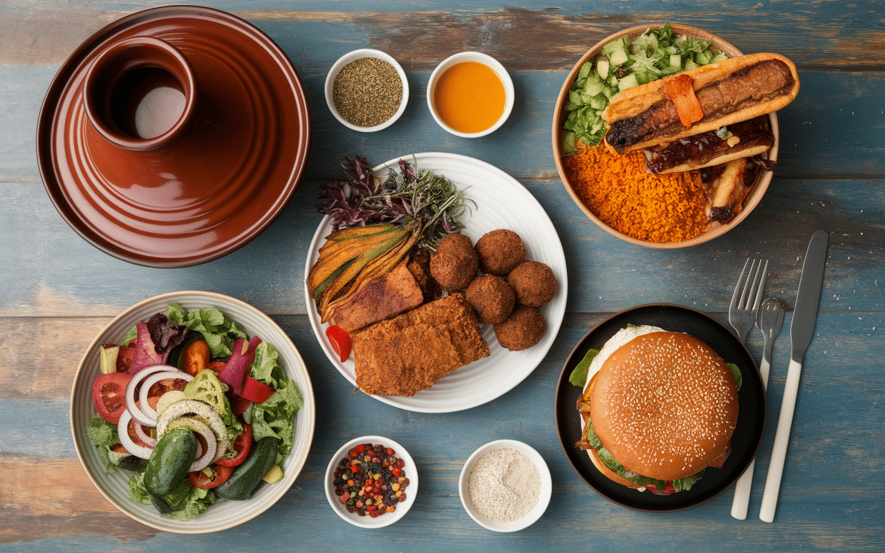 Plats spécialités halal resto Nice couscous grillades burger