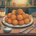 accompagnement accras de morue avec sauces et plantain