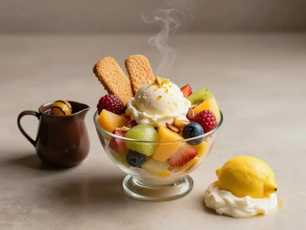 avec quoi peut on accompagner une salade de fruits façon dessert gourmand