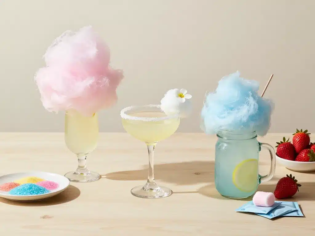 cocktail barbapapa limonade fraise variations verres decoration