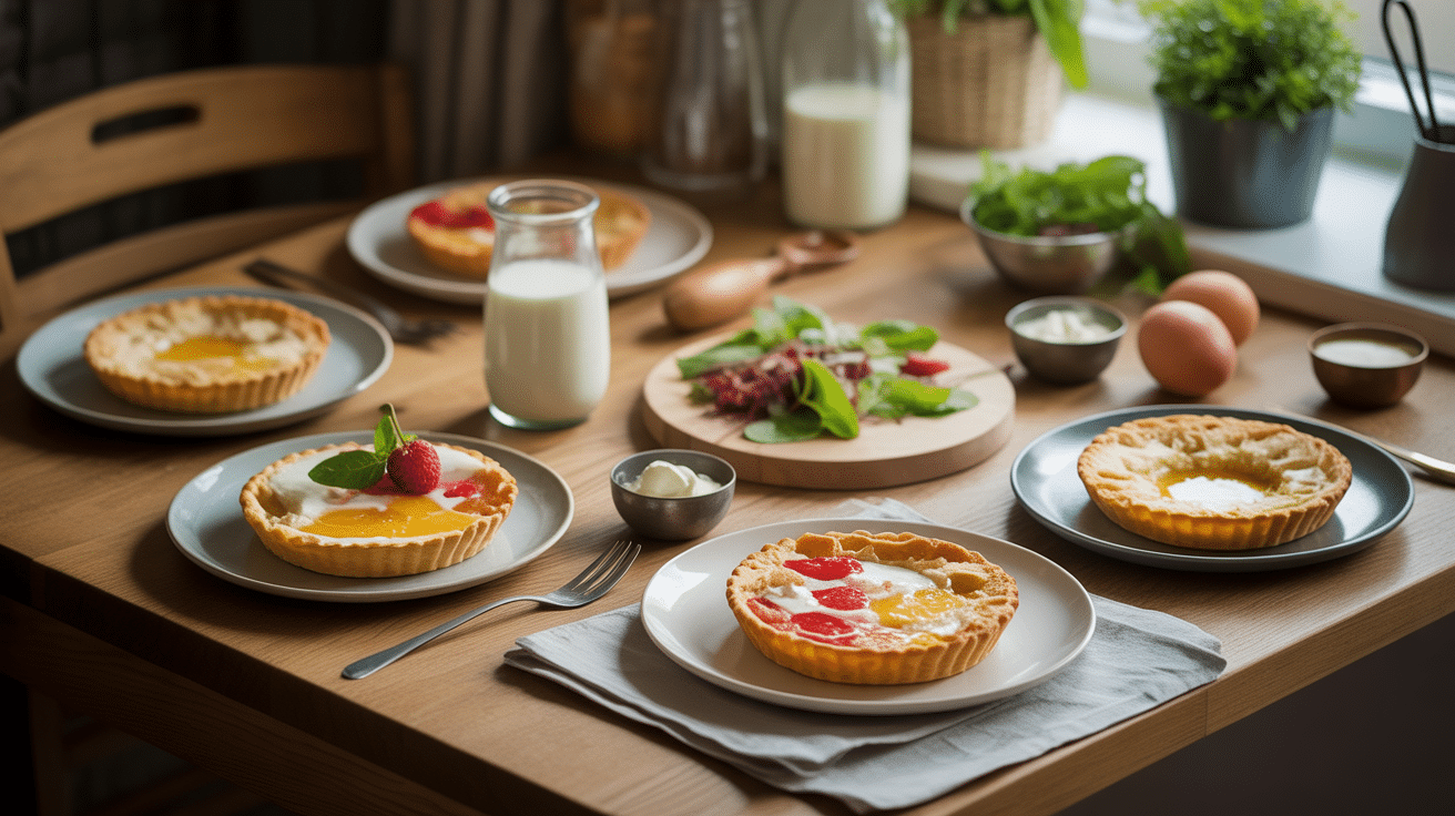 galette de flocons d avoine sucrée et salée sur table