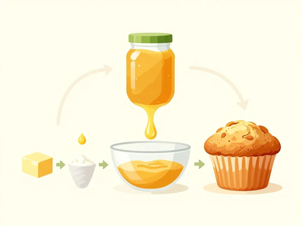 muffins a la compote de pommes concept compote remplace sucre beurre