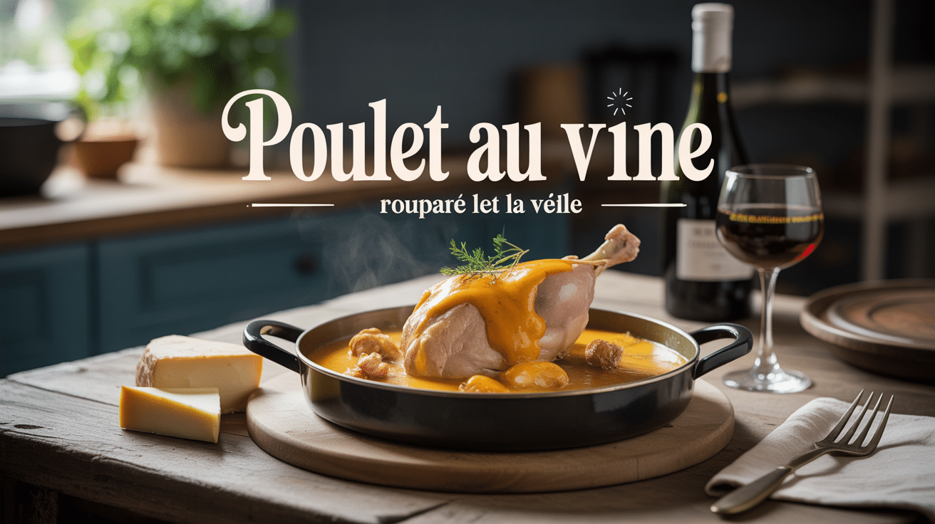 peut on faire un poulet au vin jaune la veille cocotte ouverte sauce crémeuse