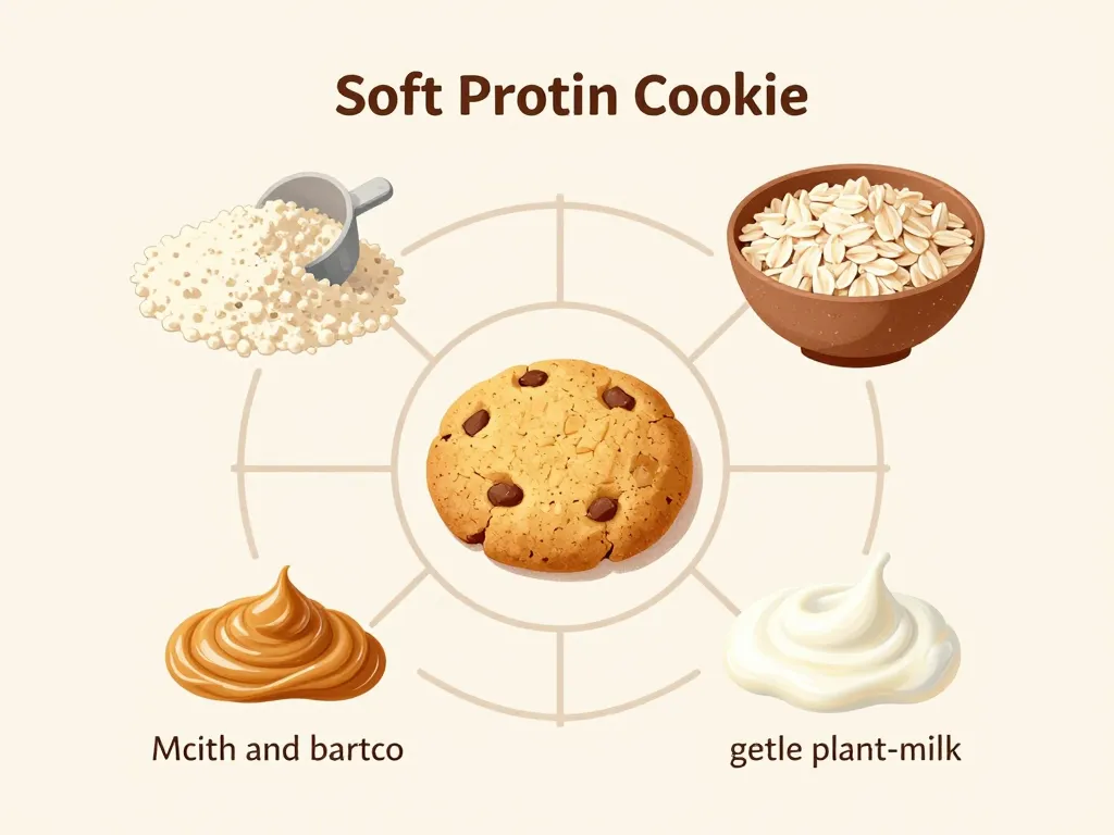 recette cookies proteiné équilibre texture cookie