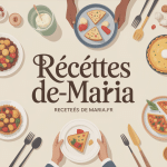 Table rustique avec plats maison recettes-de-maria.fr