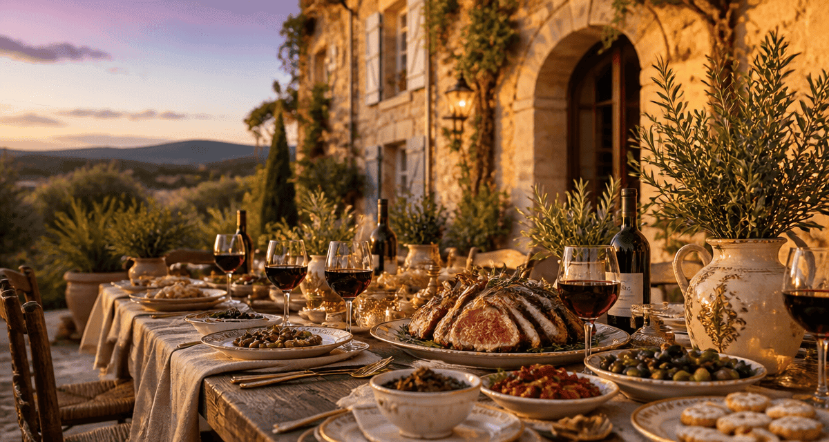 traiteur aix en provence buffet provençal