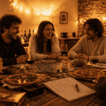 truc à faire entre pote à la maison autour d'une table