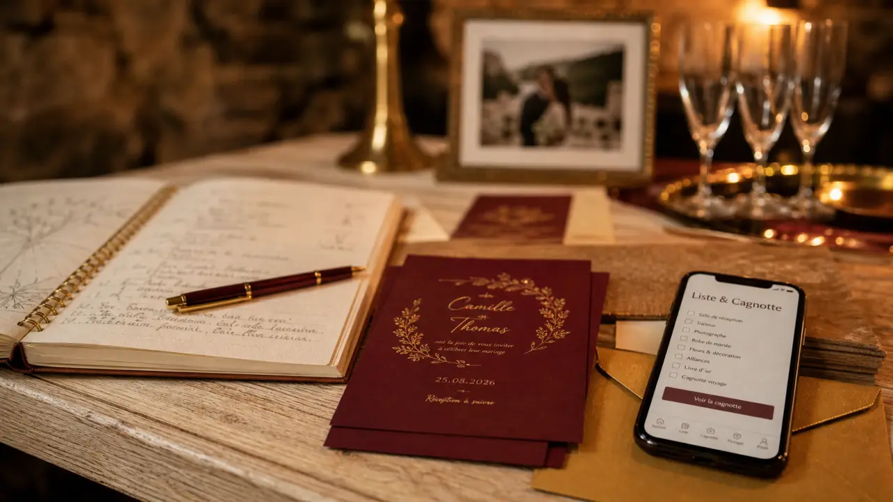Mille et un mariage : cagnotte, liste ou wedding planner