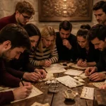 Escape game paris 8 joueurs en salle unique, groupe de huit