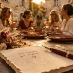 Activités EVJF : carnet bordeaux et brunch privatif au golden hour